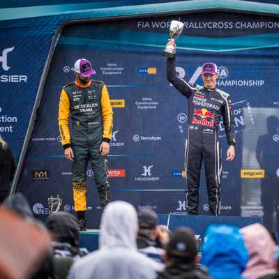 KMS–Horse Powertrain team dominates World Rallycross opening race at ‘Magic Weekend’ in Höljes